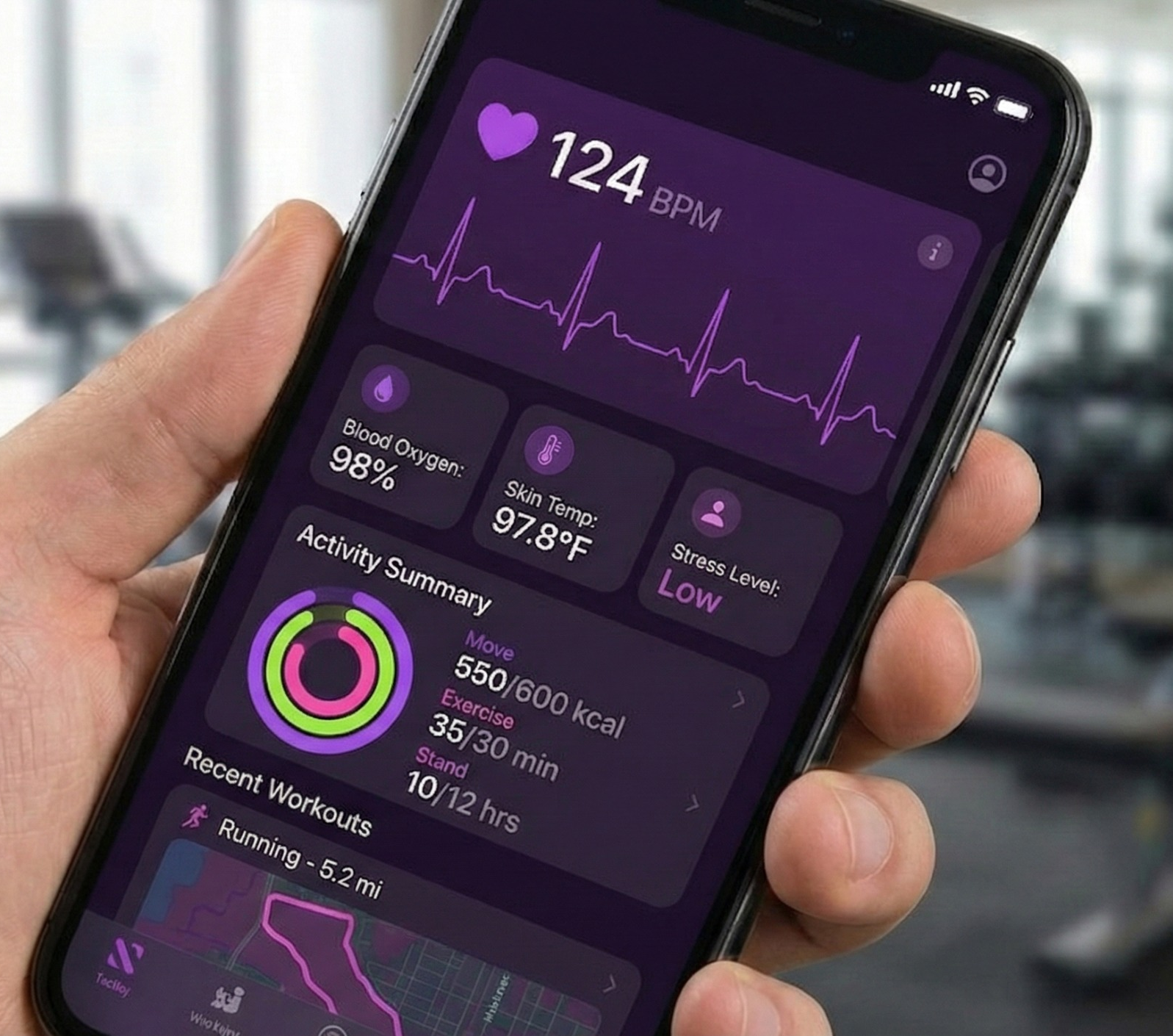 Mobile App Interface